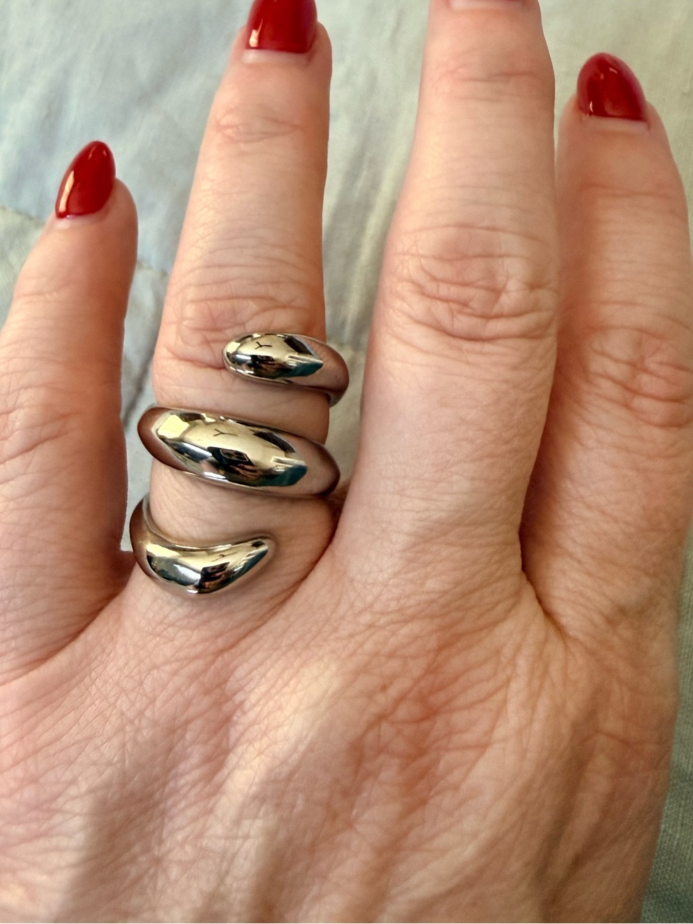 Silver Wrap Ring